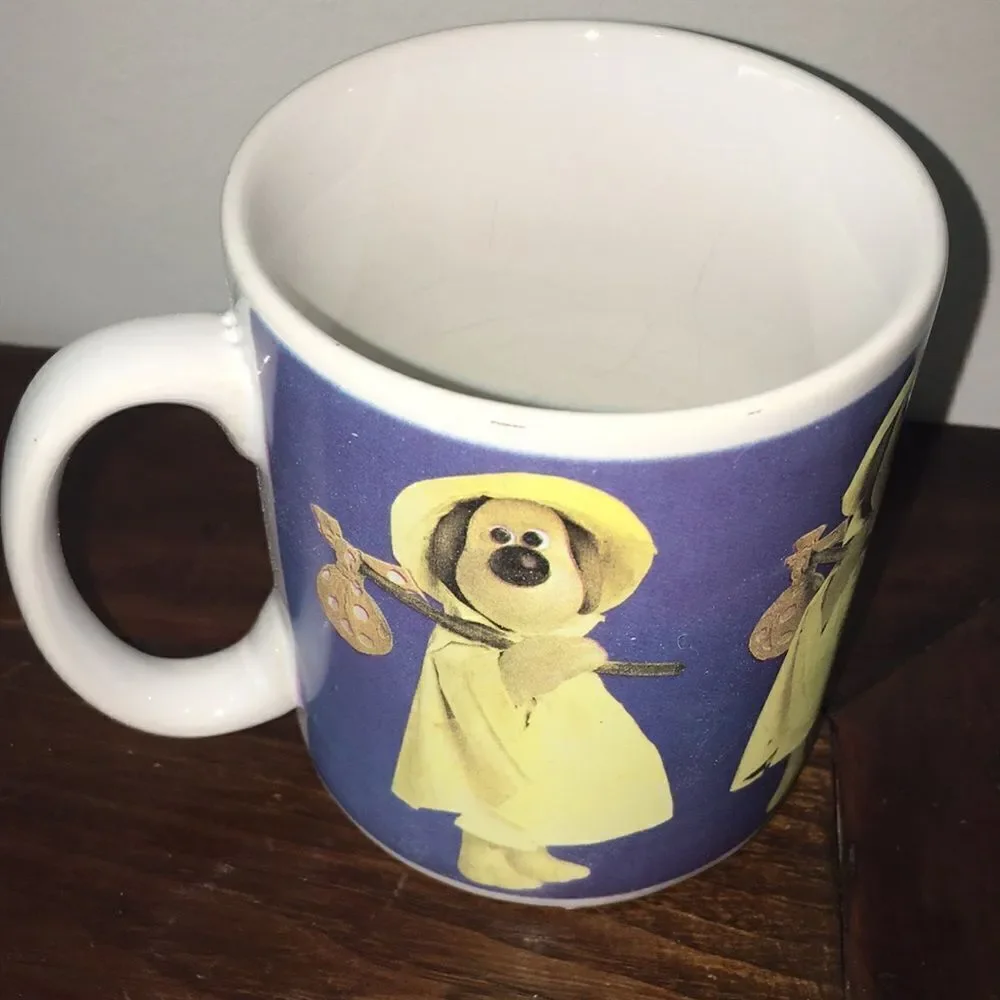 VTG Wallace & Grommit runaway hobo Mug coffee tea cup scratches 1989